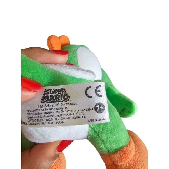 Super mario bros yoshi plush nintendo official - Picture 7 of 7